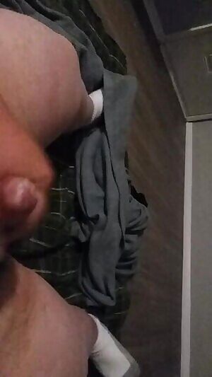 Squishy's Red Rocket cum on belly