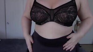 38E Bra Try-on & Tittydrops :D Watch Me try on 6 different bras and do a tittydrop in each, including slow-mo footage