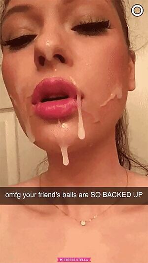 Your poor little gf is coated 💋 ~ MistressStella.com