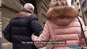 Vicky Love Fucks A Fake Modeling Agent While Her Husband Waits Outside The Hotel Room