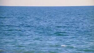 Pamela Anderson crawling toward you from 