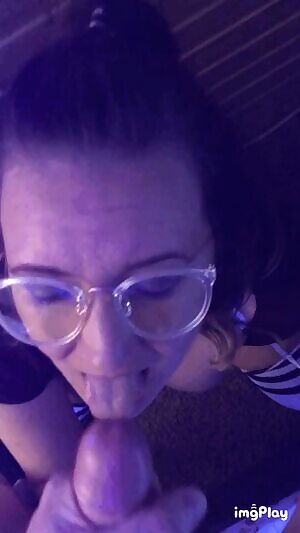 A nice load for her face