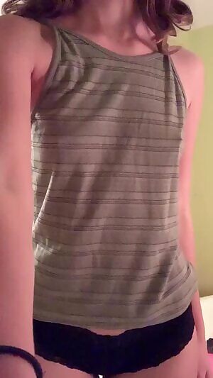 Anyone like smaller tits? Play with me ;)