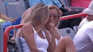 Milf playing with her gum