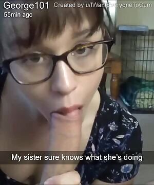 My sister takes care of me