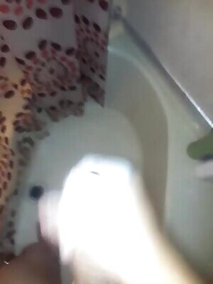 Shower cumshot m 19