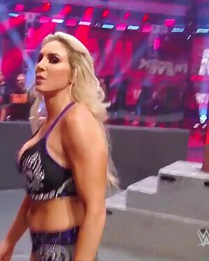 Charlotte flair her tits are getting bigger and bigger