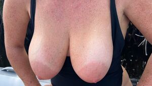 Women with Tanlines Areolas Big Tits