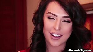 Chanel Santini enjoys her boyfriend's ass