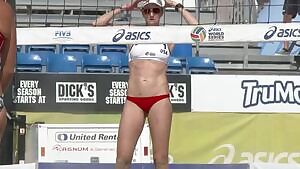 Kerri Walsh's amazing abs