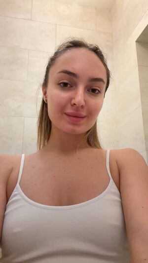 Pancake Tits Amateur Blonde Lingerie NSFW