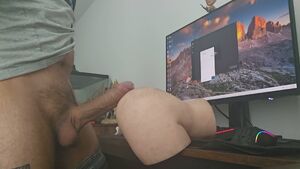 come bend over my desk