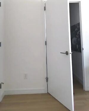 Camren Bicondova slinking into your room and spreading her cheeks.