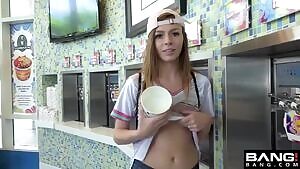 Flashing at the yogurt shop leads to a huge facial load