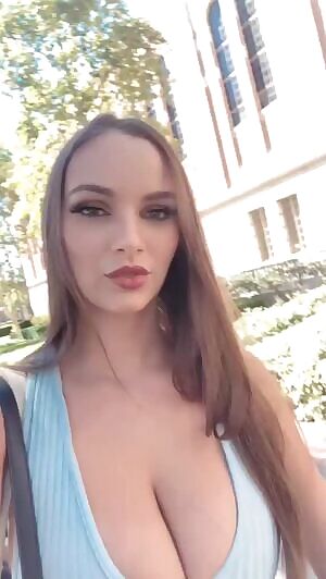 My gf and I go to different colleges. Since I’m a lot more social, she asked me to swap bodies with her while she’s pledging for a sorority. I put on a pretty slutty dress and headed out. I’m Snapchatting her updates throughout the day