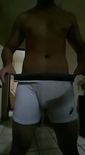 Can you help me take my white boxer down?