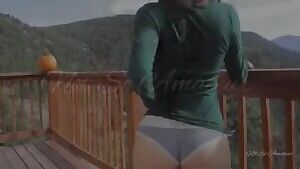 Sweet Tight Ass Babe Risky Public Sex
