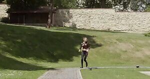 Milla Having a Nice Jog