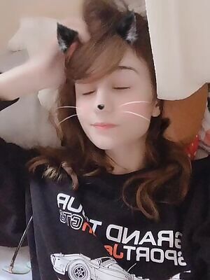 POV: your catgirl wakes up before you and pounces on you, purring and mewing for attention